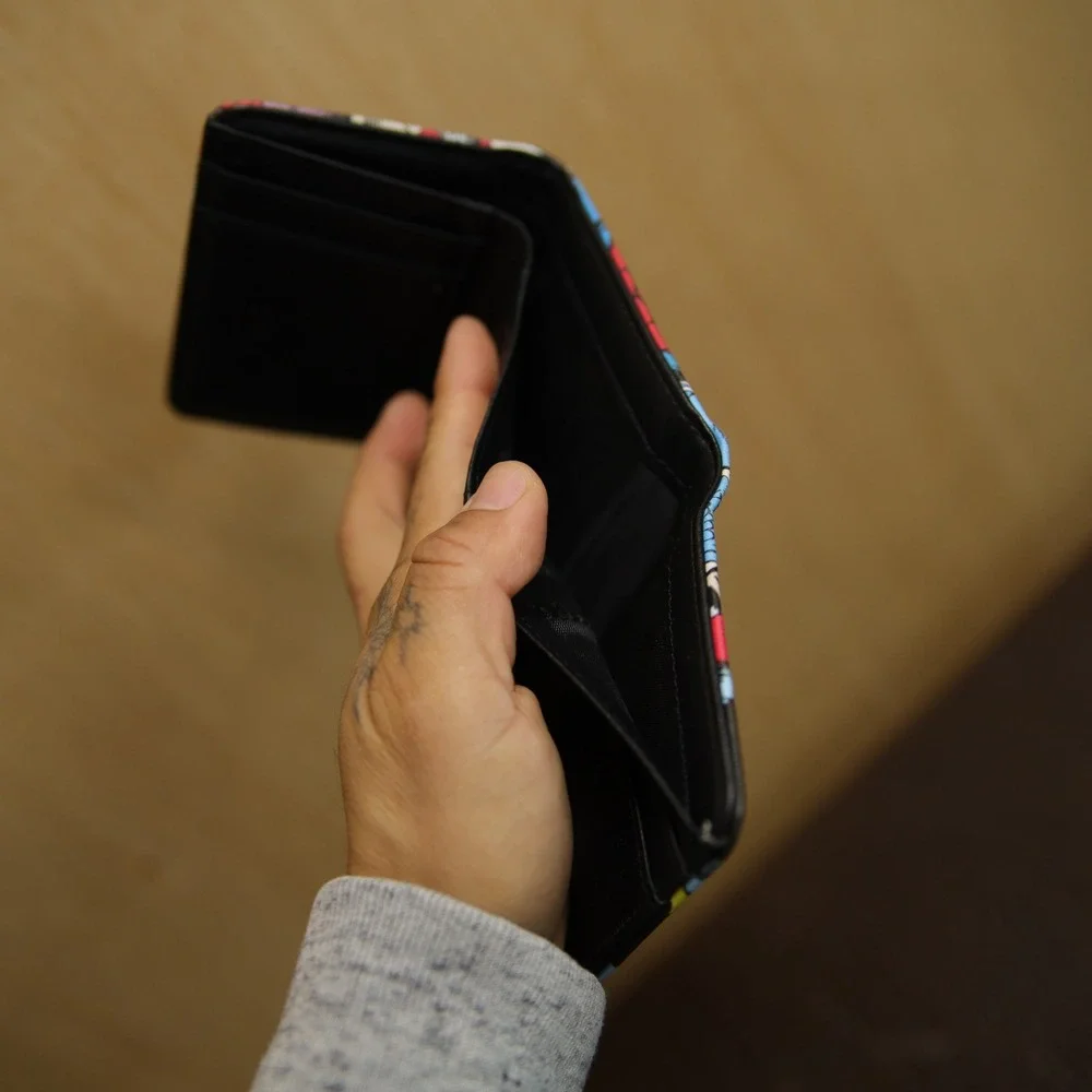 Marvel Comics Avengers Trifold Wallet Spider-Man Iron Man Hulk Captain America
